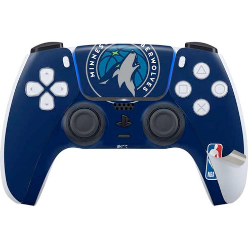 NBA Minnesota Timberwolves Large Logo PS5 Pro Bundle Skin